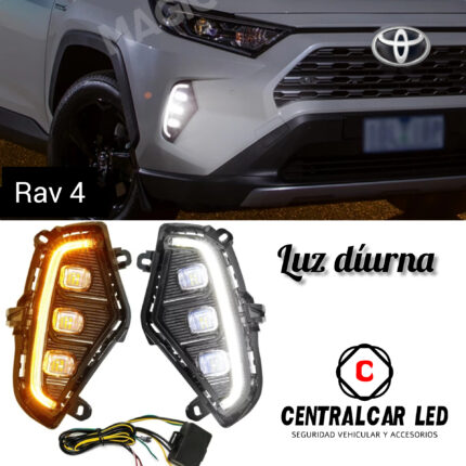 Luz diurna + neblineros Toyota Rav 4