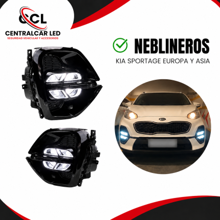 NEBLINERO KIA SPORTAGE EUROPA ASIA