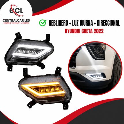 NEBLINERO MAS DRL  HYUNDAI CRETA 2022