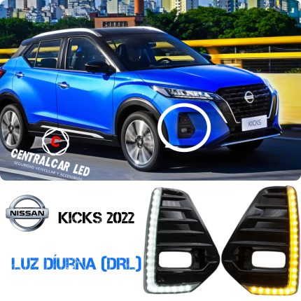 LUZ DIURNA NISSAN KICKS 2020 - 2022