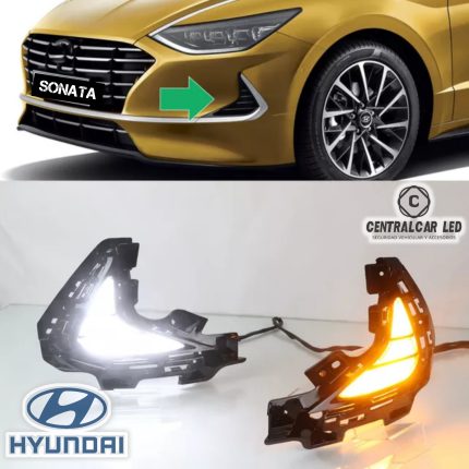 LUZ DIURNA + LUZ DIRECCIONAL HYUNDAI SONATA 2020 - 2022