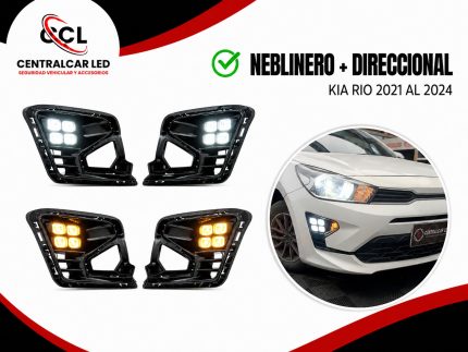 LUZ DIURNA LUZ DIRECCIONAL KIA RIO 2021 2024