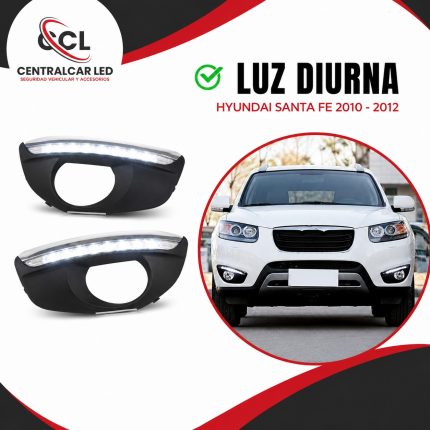 LUZ DIURNA HYUNDAI SANTA FE 2010 2012