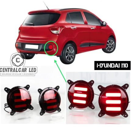 LUZ POSTERIOR 2 FUNCIONES HYUNDAI I10 HATCHBACK 2017 - 2018