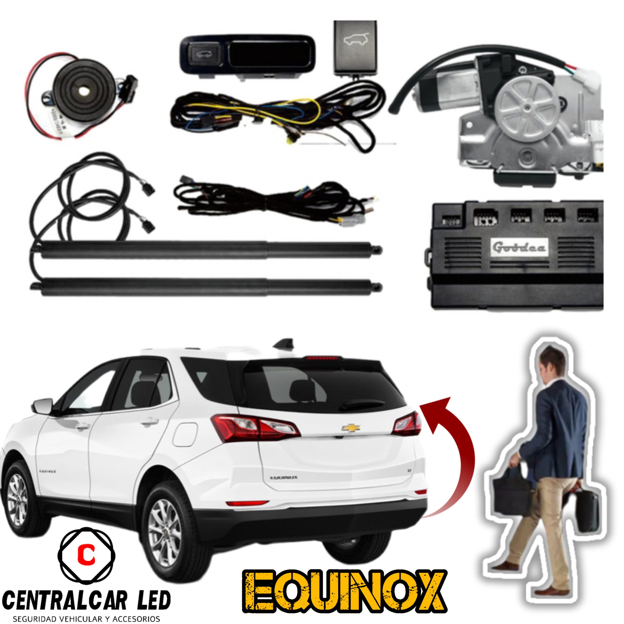 ELEVADOR DE COMPUERTA CHEVROLET EQUINOX