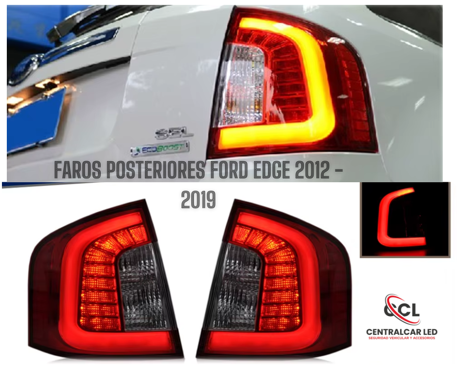 FAROS POSTERIORES FORD EDGE 2012 - 2019