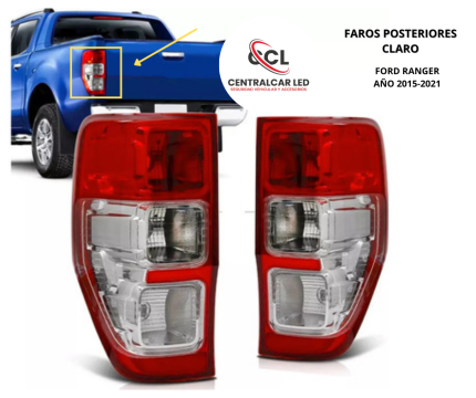 FAROS POSTERIORES CLARO FORD RANGER AÑO 2015-2021