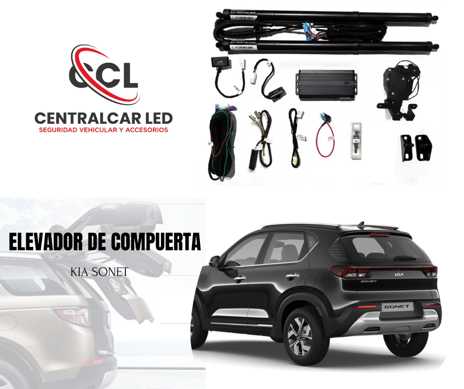 ELEVADOR DE COMPUERTA KIA SONET