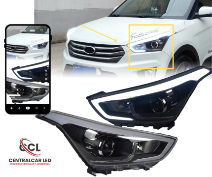 FAROS PRINCIPALES HYUNDAI CRETA IX25  2015 - 2020