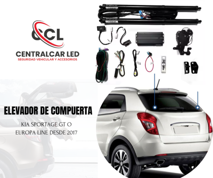 ELEVADOR DE COMPUERTA KIA SPORTAGE GT O EUROPA LINE DESDE 2017