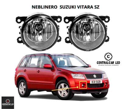 NEBLINERO LUZ  BLANCA Y LUZ AMARILLA SUZUKI VITARA SZ