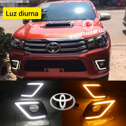 TOYOTA HILUX REVO '15~'16 LUZ DIURNA + LUZ DIRECCIONAL