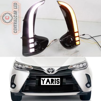 NEBLINEROS + LUZ DIURNA + DIRECCIONAL TOYOTA YARIS