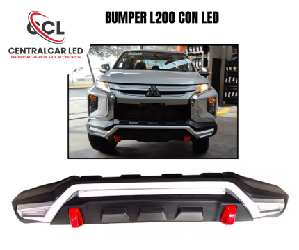 BUMPER  L200 CON LED MITSUBISHI L200 TRITON 2020