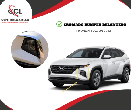CROMADO BUMPER DELANTERO HYUNDAI TUCSON 2022