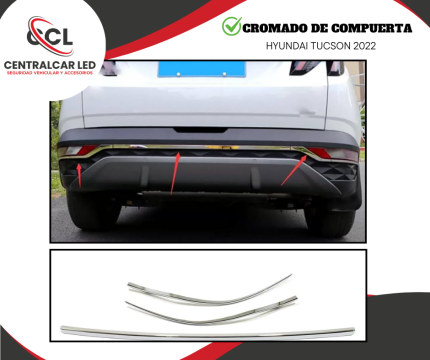 CROMADO COMPUERTA HYUNDAI TUCSON 2022