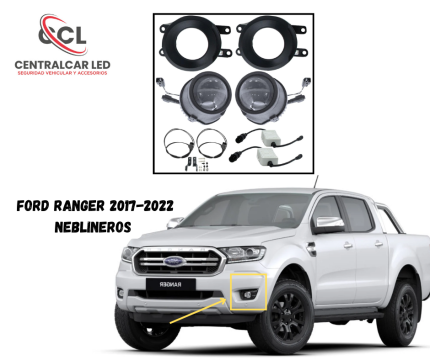 NEBLINEROS AMARILLO Y BLANCO RANGER 2017-2022