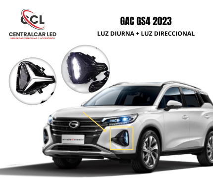 LUZ DIURNA + LUZ DIRECCIONAL GAC GS4 2023