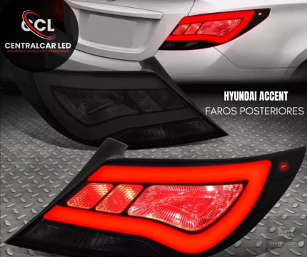 FAROS POSTERIORES RED HYUNDAI ACCENT