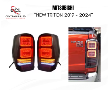 FAROS POSTERIORES MITSUBISHI	"NEW TRITON 2019 2024"