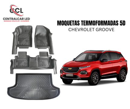 MOQUETAS TERMOFORMADAS 5D CHEVROLET GROOVE