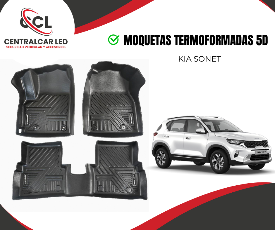 MOQUETAS TERMOFORMADS 5D KIA SONET