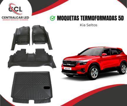 MOQUETAS TERMOFORMADAS 5D KIA SELTOS 2020-2024