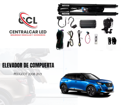 ELEVADOR DE COMPUERTA "PEUGEOT 2008 2022"