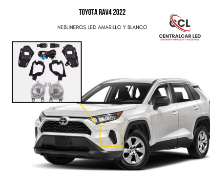 NEBLINERO LED BLANCO TOYOTA RAV4 2022