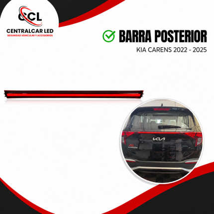 BARRA POSTERIOR KIA CARENS 2022 2025