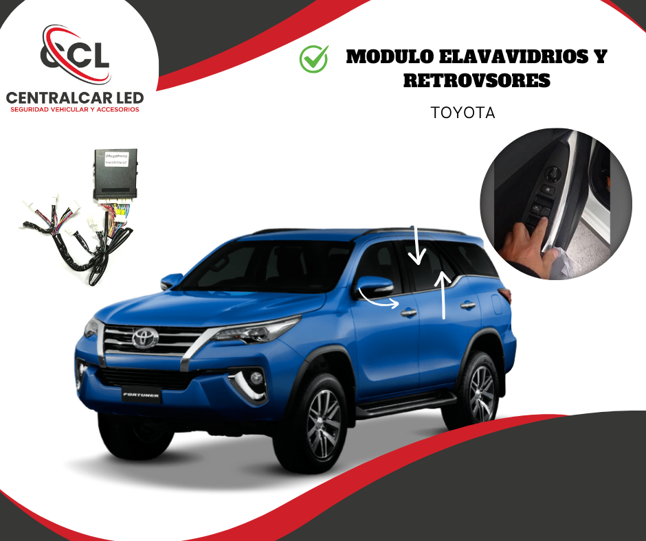 MODULOS ELEVAVIDRIOS Y RETROVISORES TOYOTA