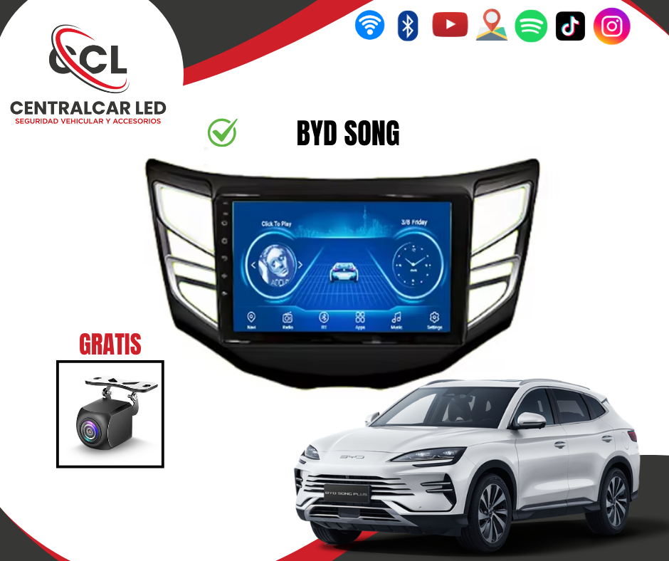 RADIO ANDROID BYD SONG