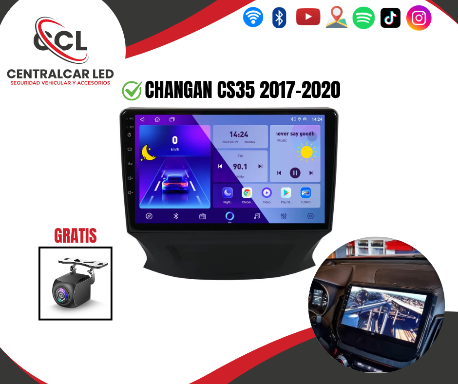 RADIO ANDROID CHANGAN CS75/ CS35