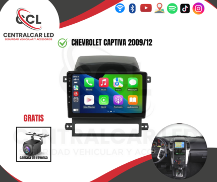 RADIO ANDROID CHEVROLET CAPTIVA 2009-2012