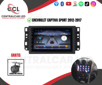 RADIO ANDROID CHEVROLET CAPTIVA SPORT 2012-2017
