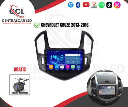 RADIO ANDROID CHEVROLET CRUZE 2013-2016