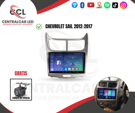 RADIO ANDROID CHEVROLET SAIL 2012-2017