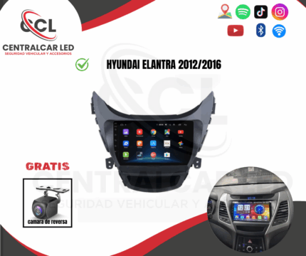 RADIO ANDROID HYUNDAI ELANTRA 2012/2016