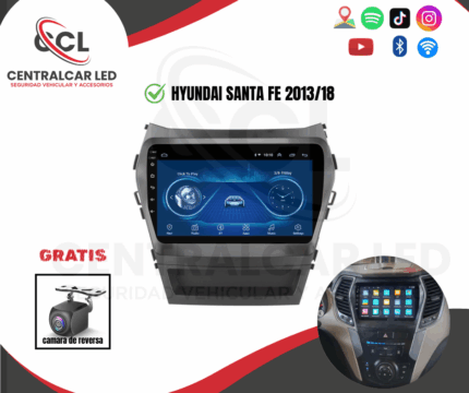 RADIO ANDROID HYUNDAI SANTA FE 2013/18