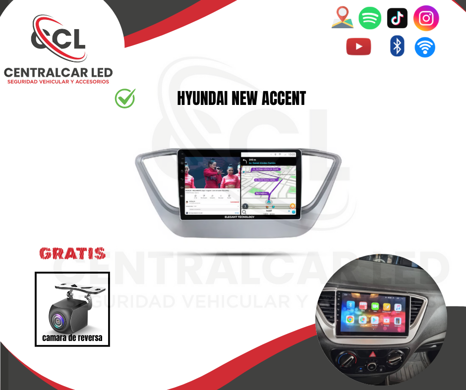 RADIO ANDROID HYUNDAI NEW ACCENT
