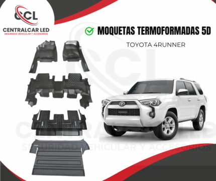MOQUETAS TERMOFORMADAS 5D TOYOTA 4RUNNER 2010-2022