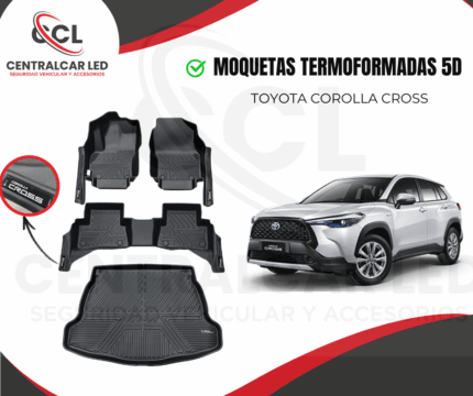 MOQUETAS TERMOFORMADAS 5D TOYOTA COROLLA CROSS 2019-2025