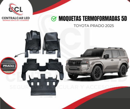 MOQUETAS TERMOFORMADAS 5D TOYOTA PRADO 2025