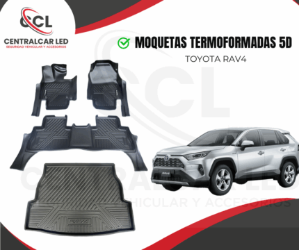 MOQUETAS  TERMOFORMADAS 5D TOYOTA RAV4