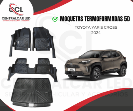 MOQUETAS  TERMOFORMADAS 5D TOYOTA YARIS CROSS 2024