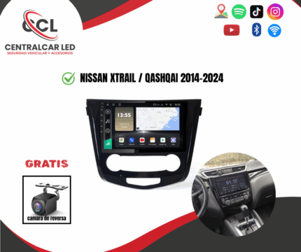 RADIO ANDROID NISSAN XTRAIL / QASHQAI 2014-2024