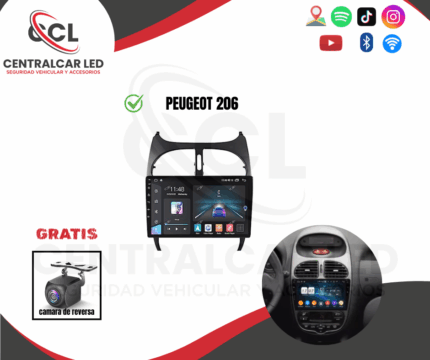 RADIO ANDROID PEUGEOT 206