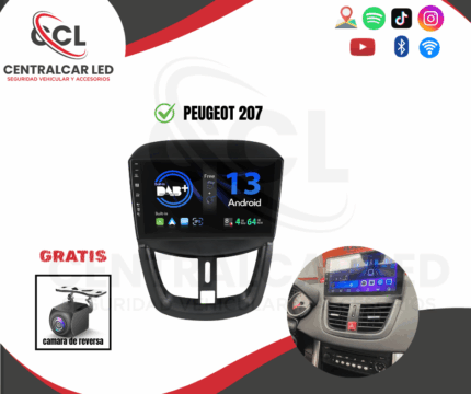 RADIO ANDROID PEUGEOT 207