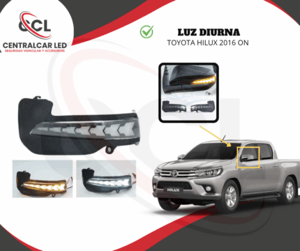 LUZ DIURNA RETROVISOR TOYOTA HILUX 2016 ON