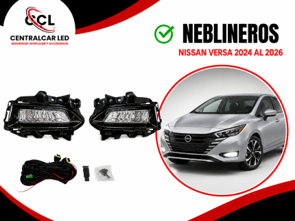 NEBLINEROS NISSAN VERSA 2024 AL 2026